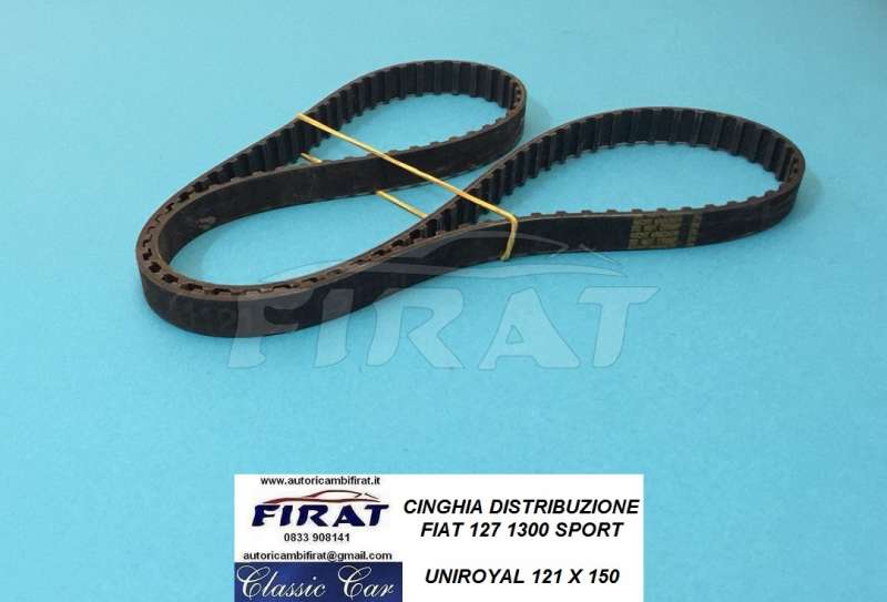 CINGHIA DISTRIBUZIONE FIAT 127 1300 SPORT (121 X 150)